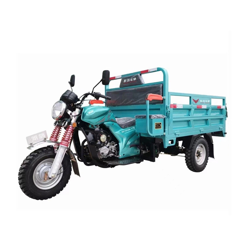 175CC প্রাপ্তবয়স্ক লোড 3 চাকা জ্বালানি পণ্য ট্রাইসাইকেল
