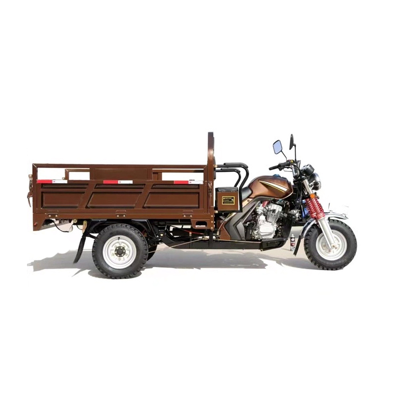 150CC জ্বালানি 3 চাকা মালবাহী মোটরসাইকেল ট্রাইসাইকেল